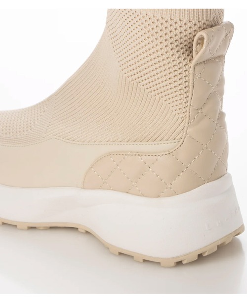 「Lucida」 ショートブーツ 35 ブラック レディース_画像2