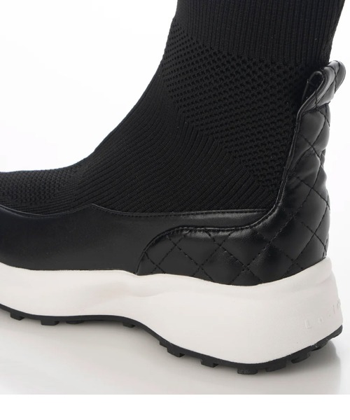 「Lucida」 ショートブーツ 35 ブラック レディース_画像3