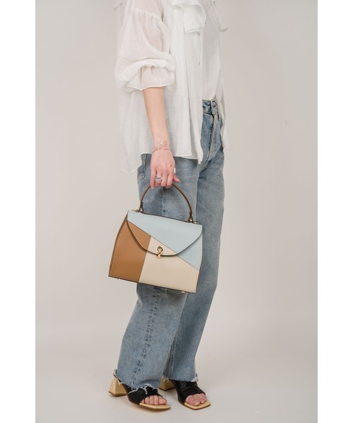 「GIANNI NOTARO」 2WAYバッグ FREE アイボリー レディース_画像8