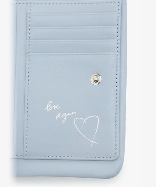 agnes b.（アニエスベー） 財布 レザー がま口 ウォレット ”Irene