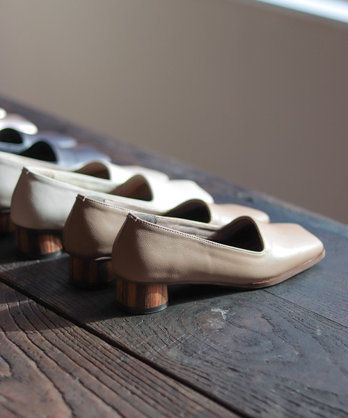 「SESTO」 フラットパンプス 24.5cm ブラック レディース_画像3