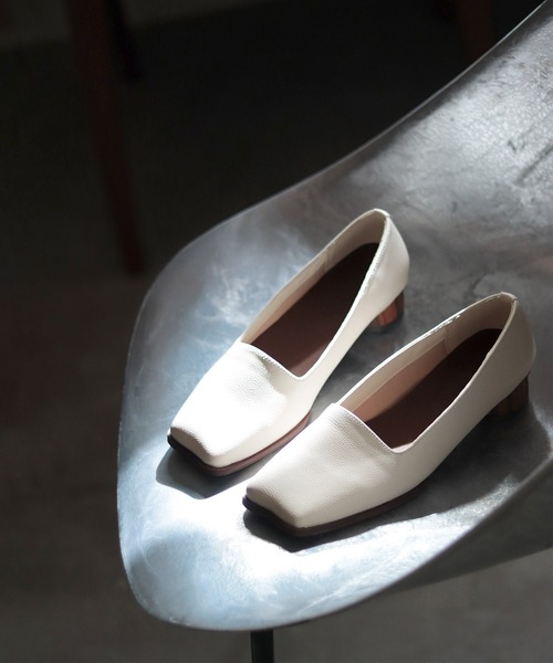 「SESTO」 フラットパンプス 24.5cm ブラック レディース_画像9