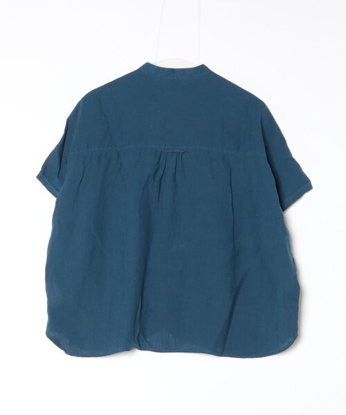 「BEAMS BOY」 半袖ブラウス ONE SIZE ブルー レディース_画像2