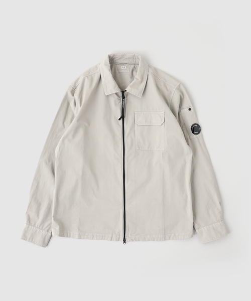 シャツ C.P.Company / シーピーカンパニー ORGANIC GABARDINE ZIPPED LENS OS メンズの画像