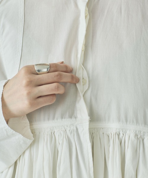 Curensology（カレンソロジー） ブラウス シャツ /レイヤードギャザー