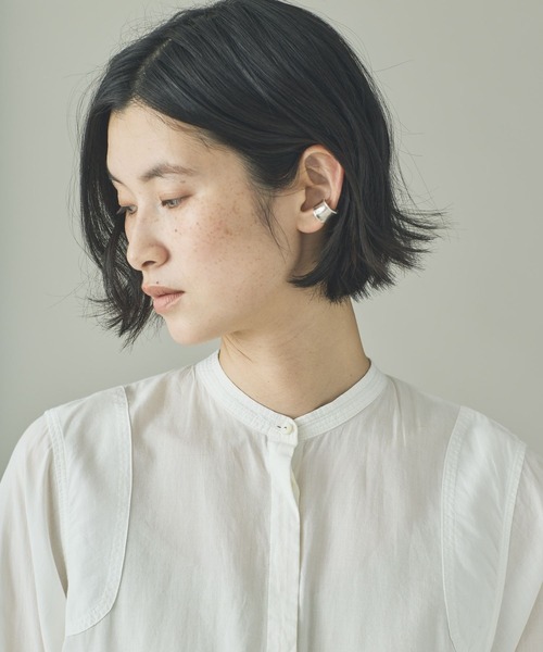 Curensology（カレンソロジー） ブラウス シャツ /レイヤードギャザー