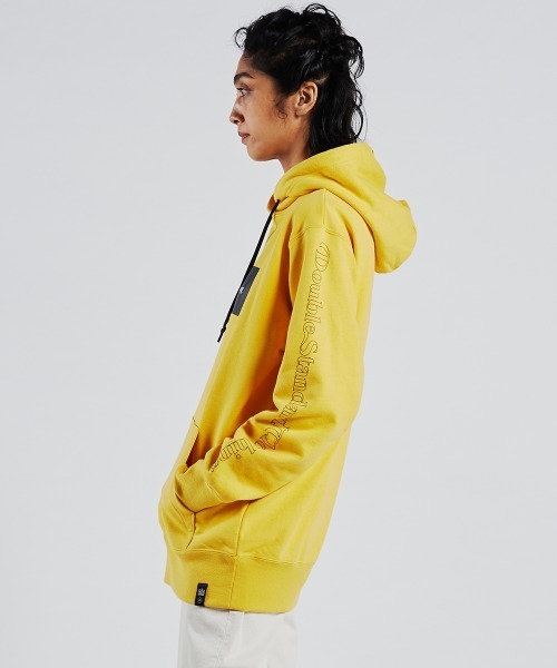 「DOUBLE STANDARD CLOTHING」 プルオーバーパーカー FREE ブラック レディース_画像5