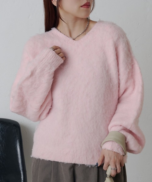 「COLONY 2139」 長袖ニット FREE ブルー レディース_画像2