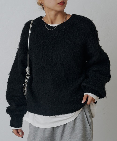 「COLONY 2139」 長袖ニット FREE ブルー レディース_画像5