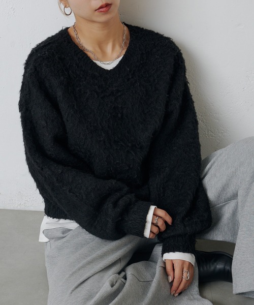 「COLONY 2139」 長袖ニット FREE ブルー レディース_画像6