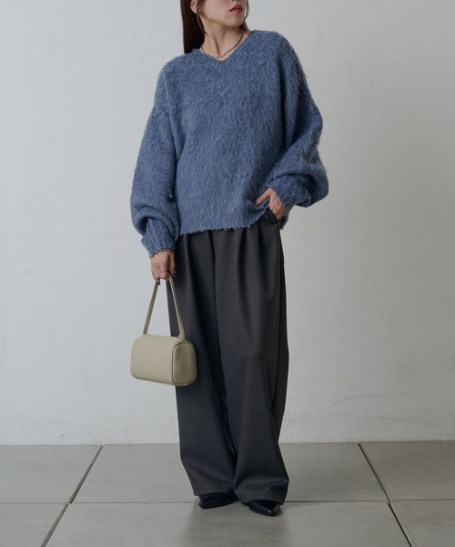 「COLONY 2139」 長袖ニット FREE ブルー レディース_画像9