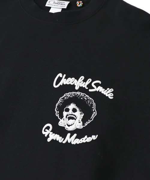 「gym master」 スウェットカットソー MEDIUM ブラック メンズ_画像5