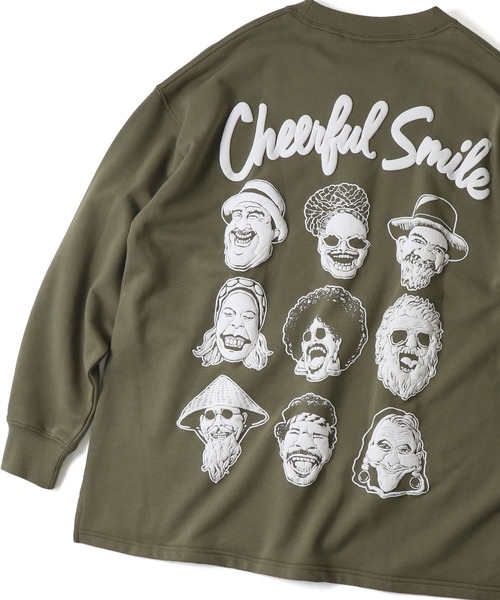 「gym master」 スウェットカットソー MEDIUM ブラック メンズ_画像6