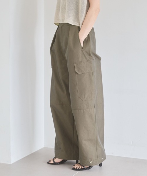 「A part by」 カーゴパンツ MEDIUM カーキ レディース_画像3
