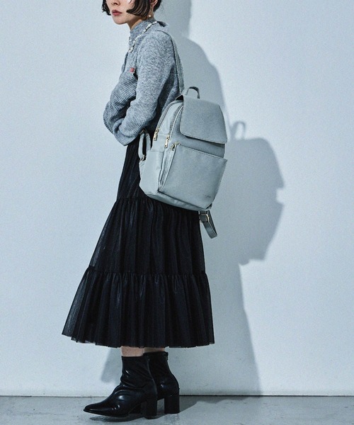 「HUNDRED」 リュック ONE SIZE カーキ レディース_画像8