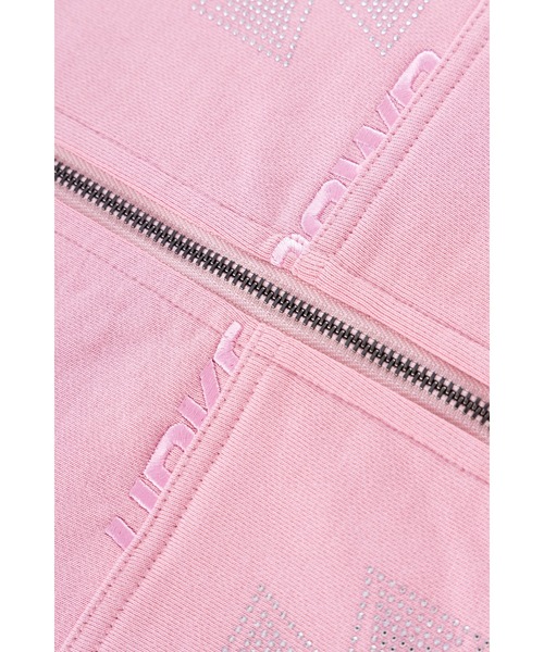 UNKNOWN ジップアップパーカー UNKNOWN LONDON（アンノウンロンドン） パーカー ジップフーディ｜Pink