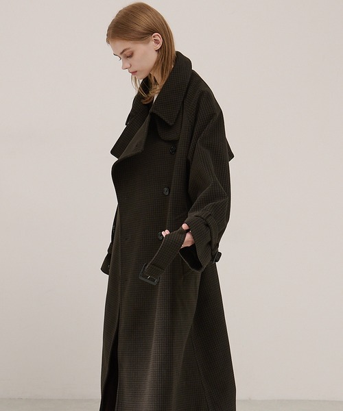 「EMMA CLOTHES」 トレンチコート L ベージュ メンズ_画像7