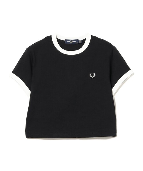 Ray BEAMS（レイ ビームス） tシャツ 半袖 FRED PERRY / クロップド 