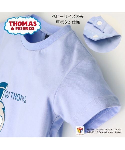 Crescent tシャツ きかんしゃトーマス半袖Tシャツ キッズ 子供服