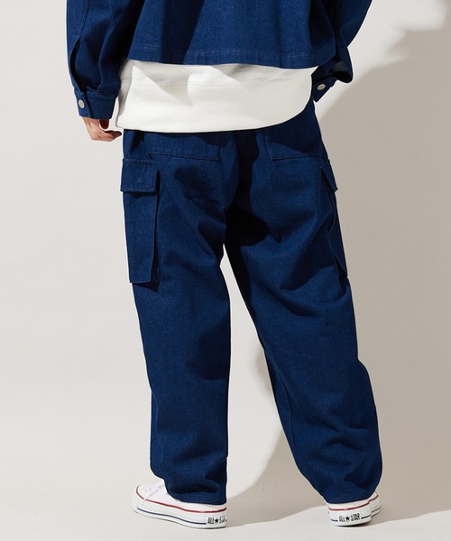 「JOURNAL STANDARD」 デニムパンツ M カーキ メンズの画像