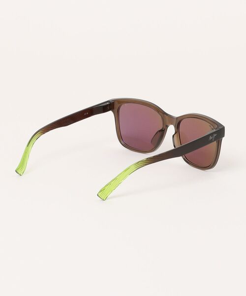 サングラス 「Maui Jim/マウイジム」 スクエア 偏光サングラス MJ0346SA 004 56 ブラック メンズ レディースの画像