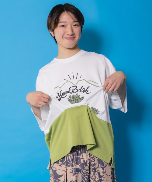 スカラーパリティ　scolarparity 361119：山からクマ大根Tシャツ ScoLar Parity（スカラーパリティ） tシャツ 361119：山からクマ大根T