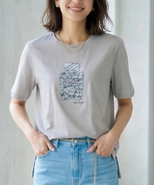 La Pedrera Casa Milà 花柄 半袖Tシャツ　油絵風　スペイン Belta attrice（ベルタアトリーチェ） tシャツ 半袖 オーストラリア