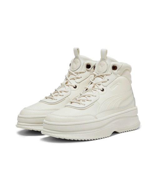 「PUMA」 ハイカットスニーカー 24.5cm ブラック系その他 レディース_画像6