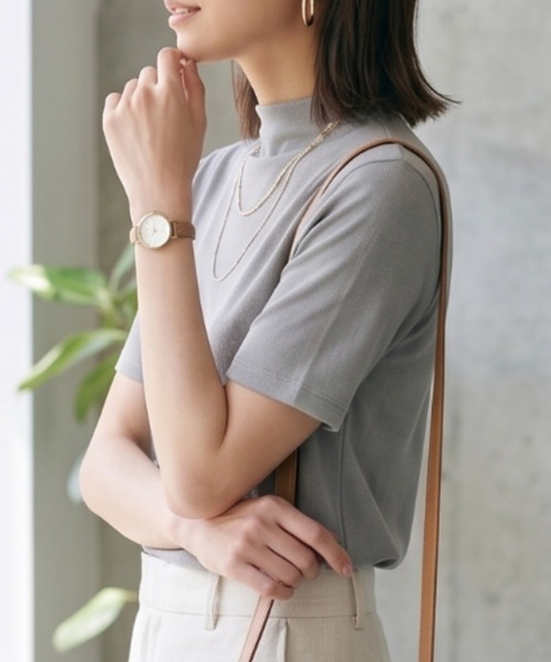 Belta attrice（ベルタアトリーチェ） tシャツ 半袖 「接触冷感 」強撚