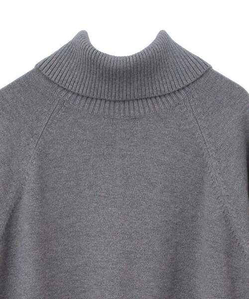 「AMERICAN HOLIC」 ニットワンピース L ブラック レディース_画像3