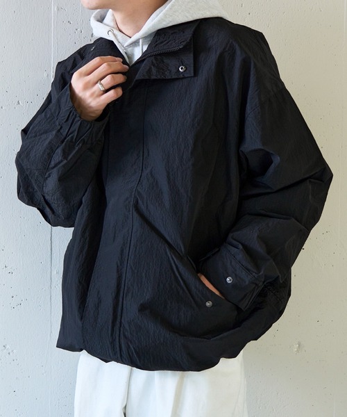 「MAISON CLUB」 ブルゾン M ブラック メンズ_画像7