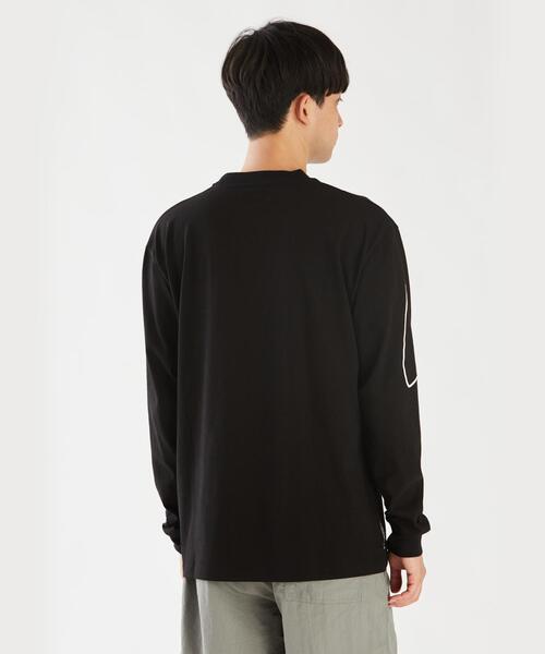 agnes b.（アニエスベー） 長袖Tシャツ 3 ブラック メンズ : ZOZOTOWN
