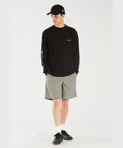 agnes b.（アニエスベー） 長袖Tシャツ 3 ブラック メンズ : ZOZOTOWN