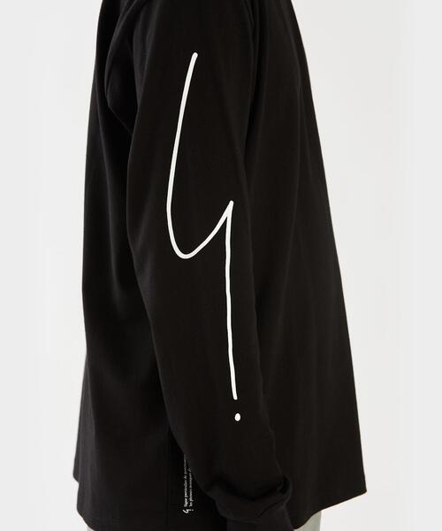 agnes b.（アニエスベー） 長袖Tシャツ 3 ブラック メンズ : ZOZOTOWN