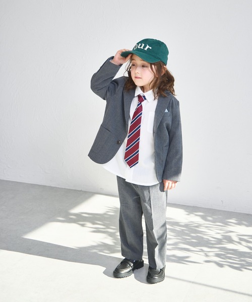 「pairmanon」 「KIDS」パンツスーツ 140 グレー系その他 キッズ_画像8