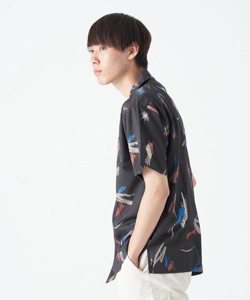 「CORISCO」 半袖シャツ X-LARGE ブラック メンズ_画像4