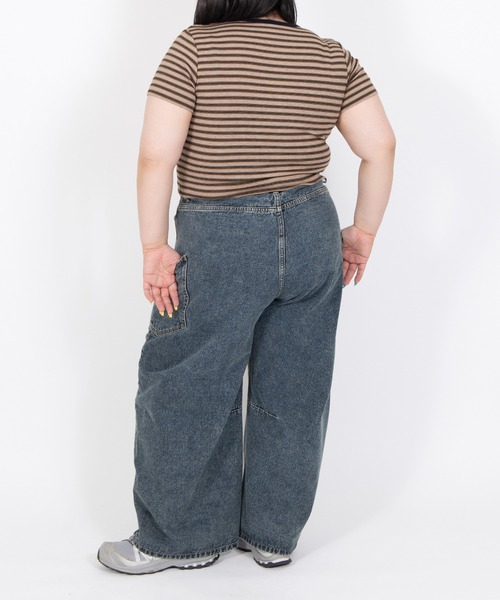 「PUNYUS」 デニムパンツ 4 ライトブルー レディース_画像8