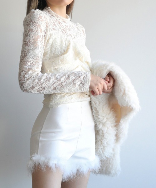 「Jasmine Grandiflorum」 ショートパンツ SMALL ブラック レディース_画像9