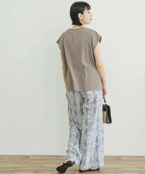 「ITEMS URBANRESEARCH」 イージーパンツ MEDIUM ブラック系その他 レディース_画像6