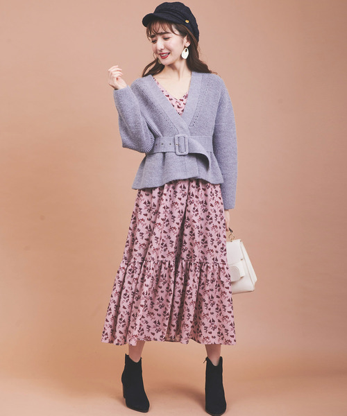 「31 Sons de mode」 半袖ワンピース 36 ブラック レディース_画像7