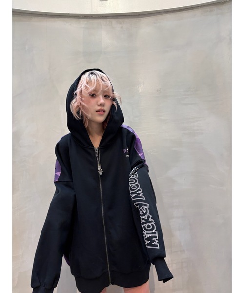 Desigual パーカー Desigual（デシグアル） トレーナー スウェット Mickey Oversized