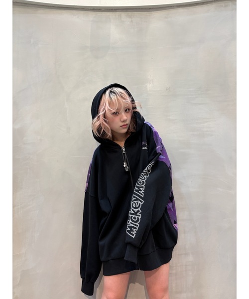 Desigual パーカー Desigual（デシグアル） トレーナー スウェット Mickey Oversized