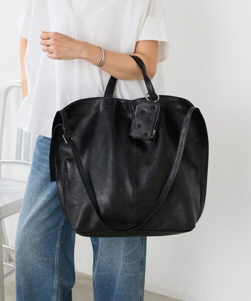 BEARDSLEY（ビアズリー） トートバッグ プルアップレザートートバッグ