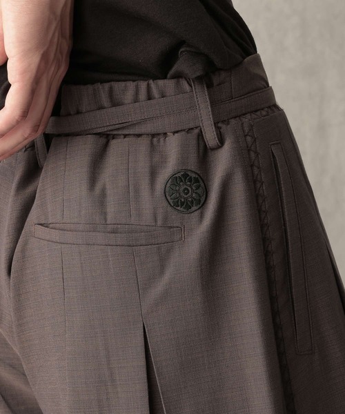HARE（ハレ） ワイドパンツ スラックス 「NARRIL」JIMBE-style Hakama