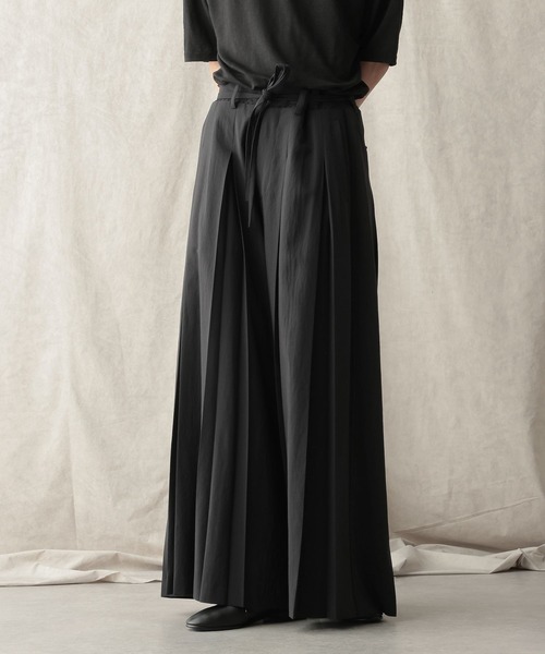 HARE（ハレ） ワイドパンツ スラックス 「NARRIL」JIMBE-style Hakama