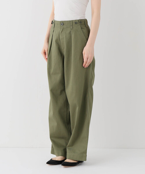 パンツ ラチネバックイージーストレートパンツ レディース | Spick＆Span | 04