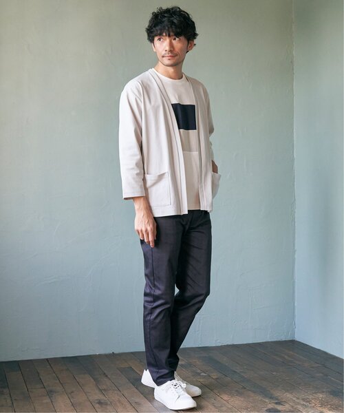 「ikka」 カーディガン X-LARGE グリーン メンズ_画像6