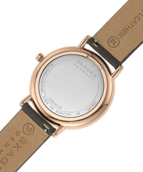 SKAGEN 腕時計 スカーゲン レディース アナログ レザー SKW2794