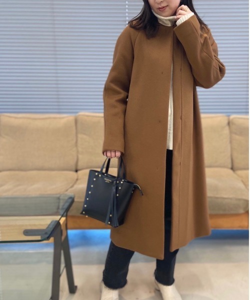 Demi Luxe Beams ショートビーバー ノーカラーコート Zozotown Paypayモール店 通販 Paypayモール