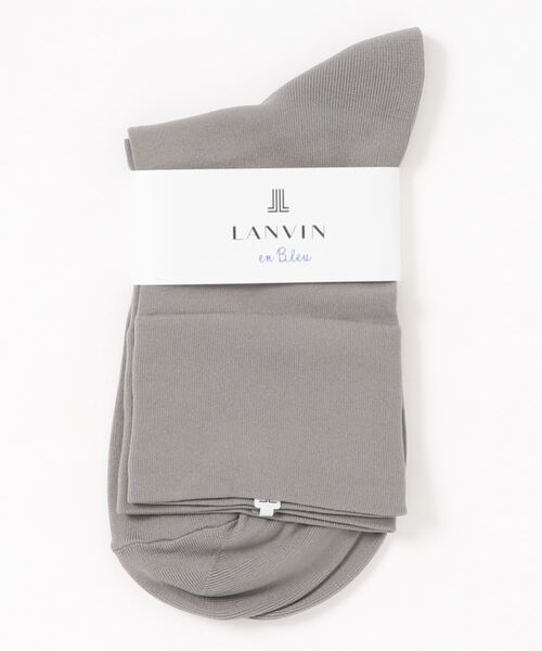 LANVIN en Bleu 靴下 Bleu/ランバンオンブルー ソフトナイロンで